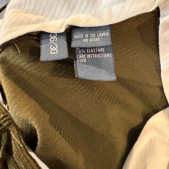 Polo Ralph Lauren Corduroy Pants 36x30 Forest Green Classic Fit Medium Cord - Picture 5 of 8